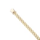 9ct Yellow Gold Curb Bracelet 8"