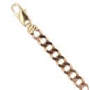 9ct Yellow Gold Curb Bracelet 9"