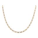 9ct Yellow Gold Figaro Chain 18"