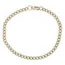 9ct Yellow Gold Curb Bracelet 8.5"
