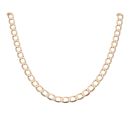 9ct Yellow Gold Curb Chain 20"