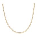 9ct Yellow Gold Double Curb Chain 22"