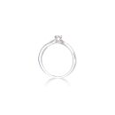 9ct White Gold 0.15ct Diamond Ring