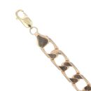 9ct Yellow Gold Curb Bracelet 8"