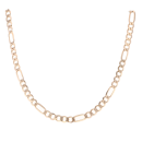 9ct Yellow Gold Figaro Chain 22"