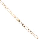 9ct Yellow Gold Figaro Chain 18"