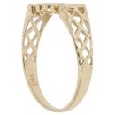 9ct Yellow Gold Mum Basket Ring