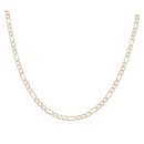 9ct Yellow Gold Figaro Chain 30"