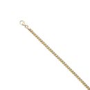 14ct Yellow Gold Fancy Bracelet 8"