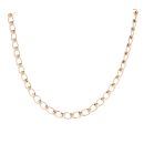 9ct Yellow Gold Rollerball Chain 16"