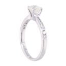 18ct White Gold 0.75ct Diamond Solitaire Ring