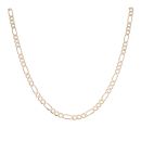 9ct Yellow Gold Figaro Chain 18"