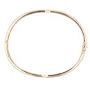 9ct Yellow And White Gold Celtic Patterned Bangle