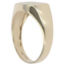 9ct Yellow Gold 0.05ct Diamond Signet Ring