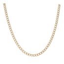 9ct Yellow Gold Curb Chain 18"