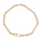 9ct Yellow Gold Fancy Bracelet 7"