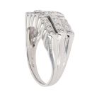 9ct White Gold 0.30ct Diamond Fancy Ring