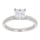 Platinum 0.90ct Diamond Solitaire Ring