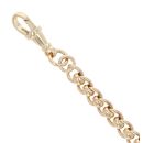 9ct Yellow Gold Rollerball Bracelet 8"