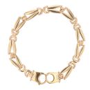 9ct Yellow Gold Fancy Bracelet 7.5"
