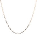9ct Yellow Gold Square Curb Chain 18"