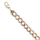9ct Yellow Gold Curb Bracelet 9"