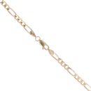 9ct Yellow Gold Figaro Chain 24"