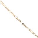 9ct Yellow Gold Figaro Chain 18"