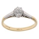 18ct Yellow Gold 0.50ct Brilliant Cut Diamond Solitaire Ring