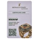 14ct Yellow Gold Monaco Black Cubic Zirconia Signet Ring