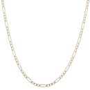 9ct Yellow Gold Figaro Chain 24"