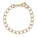 9ct Yellow Gold Curb Bracelet 8"