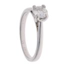 Platinum 0.55ct Diamond Solitaire Ring