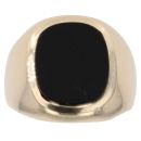 9ct Yellow Gold Onyx Signet Ring