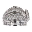 18ct White Gold Fancy 2.50ct Diamond Ring