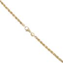 9ct Yellow Gold Rope Chain 16"