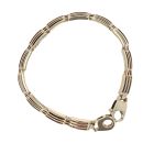 9ct Yellow Gold Fancy Bracelet 6"