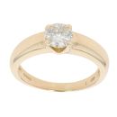 18ct Yellow Gold 1.00ct Brilliant Cut Diamond Solitaire Ring
