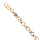 9ct Yellow Gold Celtic Bracelet 9.5"