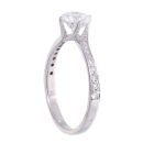 18ct White Gold 0.90ct Diamond Solitaire Ring