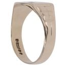 9ct Yellow Gold 0.01ct Diamond and Signet Ring