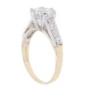 9ct Yellow Gold Cubic Zirconia Single Stone Ring