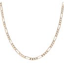 9ct Yellow Gold Figaro Chain 22"