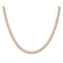 9ct Yellow Gold Double Curb Chain 24"