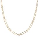 9ct Yellow Gold Fancy Chain 16"