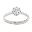 18ct White Gold 0.60ct Diamond Solitaire Ring