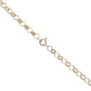 9ct Yellow Gold Belcher Chain 18"