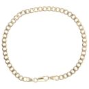 9ct Yellow Gold Curb Bracelet 8.5"