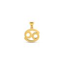 22ct Yellow Gold Cancer Zodiac Pendant