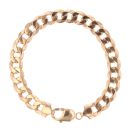9ct Yellow Gold Curb Bracelet 8.5"